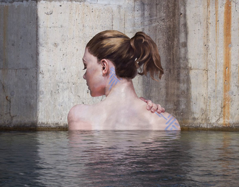street Artist hula Uses Paddleboard to Paint in Hard to Reach Places (4)