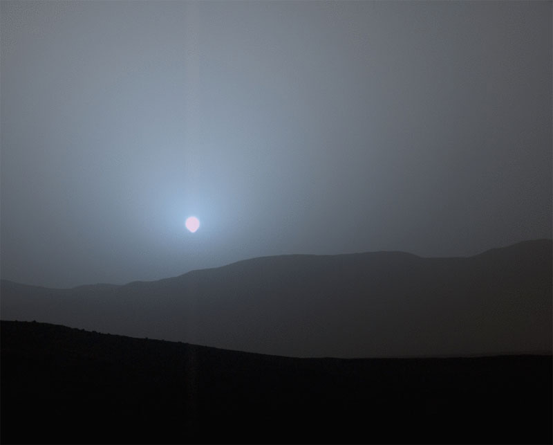 Picture of the Day: Sunset on Mars » TwistedSifter