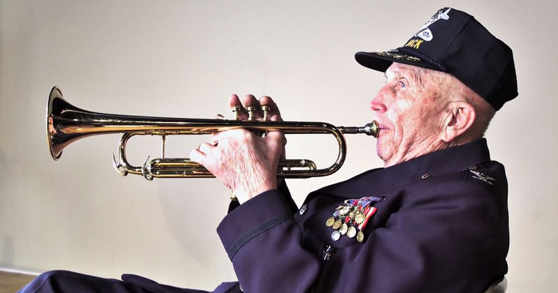 The WWII Vet that Stopped an Enemy Sniper with his Trumpet