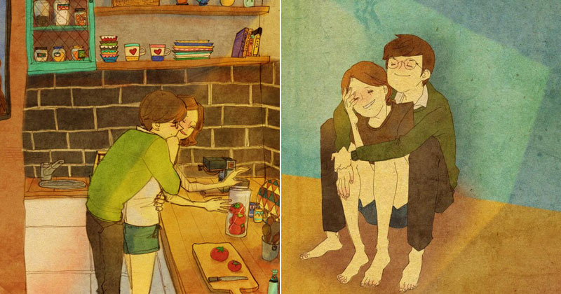 Artist Beautifully Captures What Real Love Looks Like
