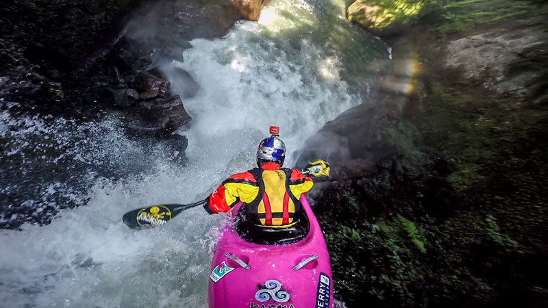 Chasing Waterfalls with a Pro Kayaker