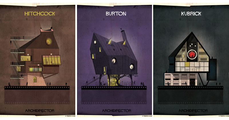 Artist Imagines Architecture in the Film Style of Famous Directors