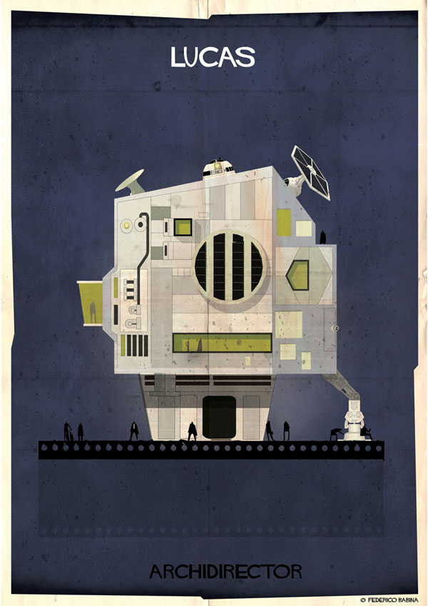 Federico Babina Imagines Architecture in the Film Style of Famous Directors (2)