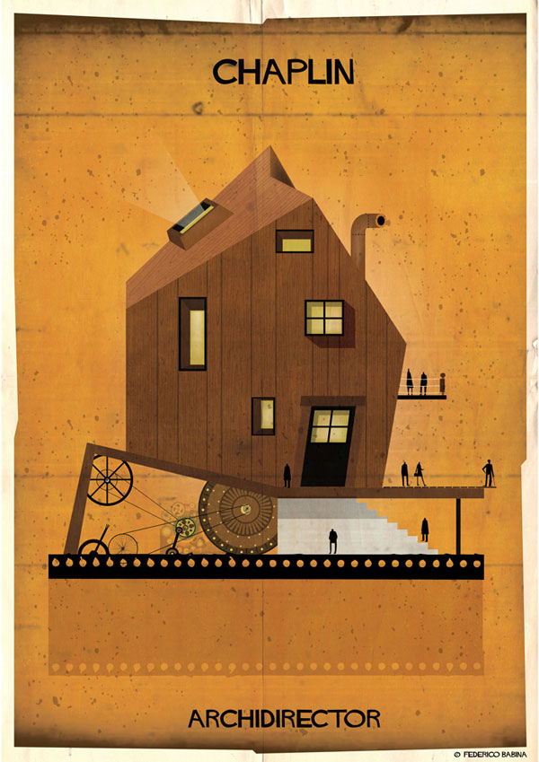 Federico Babina Imagines Architecture in the Film Style of Famous Directors (3)