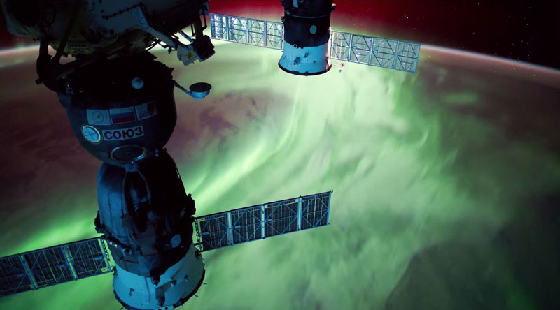 A Symphony of Light Timelapse from the International Space Station