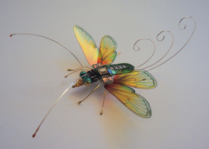 winged insects made from discarded electronics (15)
