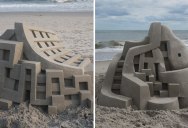 If Frank Gehry Made Sand Castles (10 Photos)