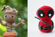 Artist Hides Mini Crochet Characters for People to Find at Comic-Con
