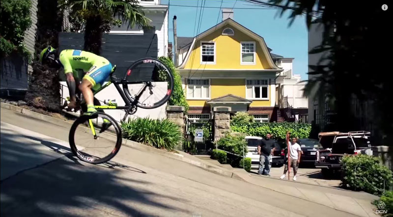 Vittorio Brumotti Goes Freestyle Biking with a Road Bike