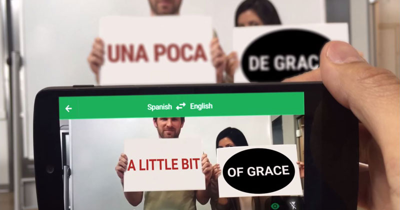 Google Translate App Uses Camera to Decipher Foreign Languages in Real Time