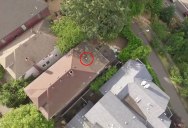 Guy Rescues His Old Drone With His New Drone