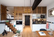 A Clever Hotel Room ‘Loft’ Designed for Longer Stays