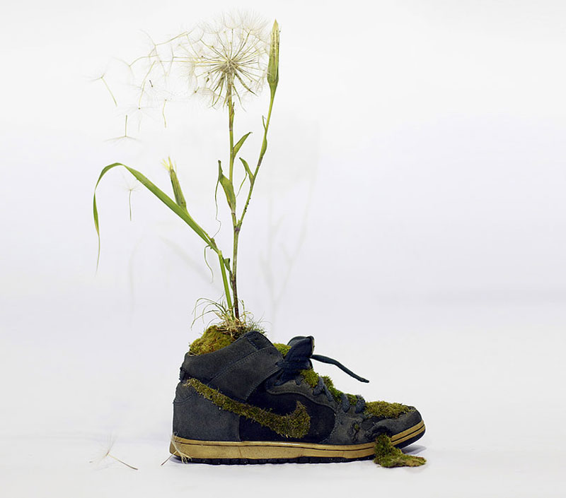 nike shoes made out of plants chrstophe guinet monsieur plant (3)