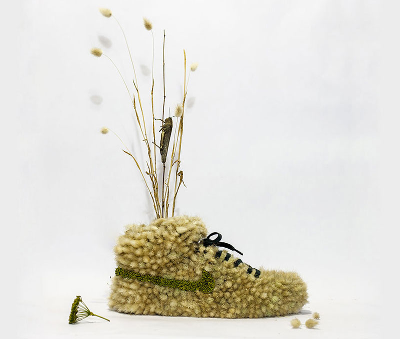nike shoes made out of plants chrstophe guinet monsieur plant (6)