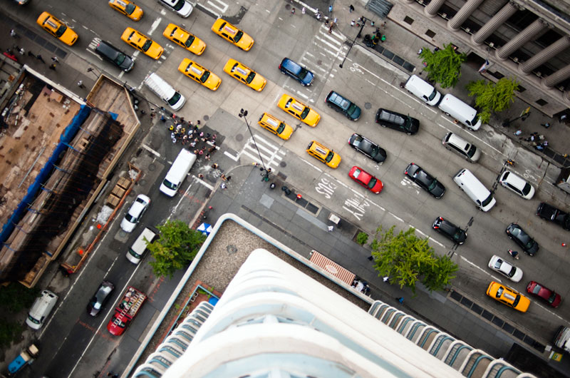 nyc streets from above by navid baraty (10)