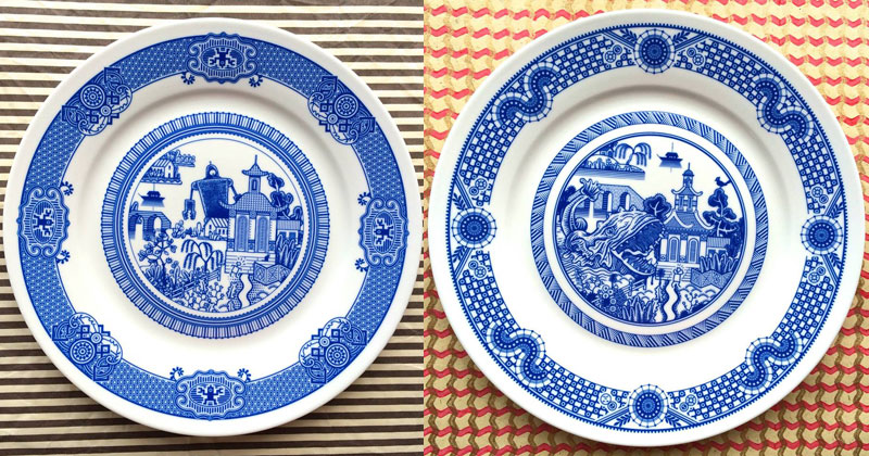 These Porcelain Plate Designs Actually Depict a World of Destruction