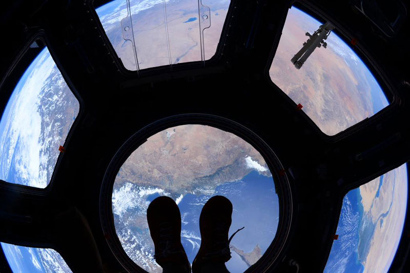 standing on top of the world scott kelly iss nasa Picture of the Day: Standing on Top of the World