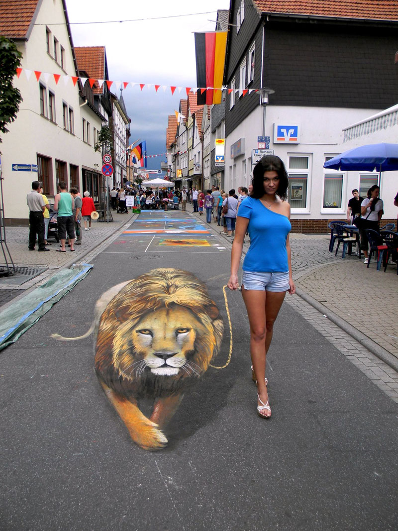 3D Sidewalk Paintings by Nikolaj Arndt (3)