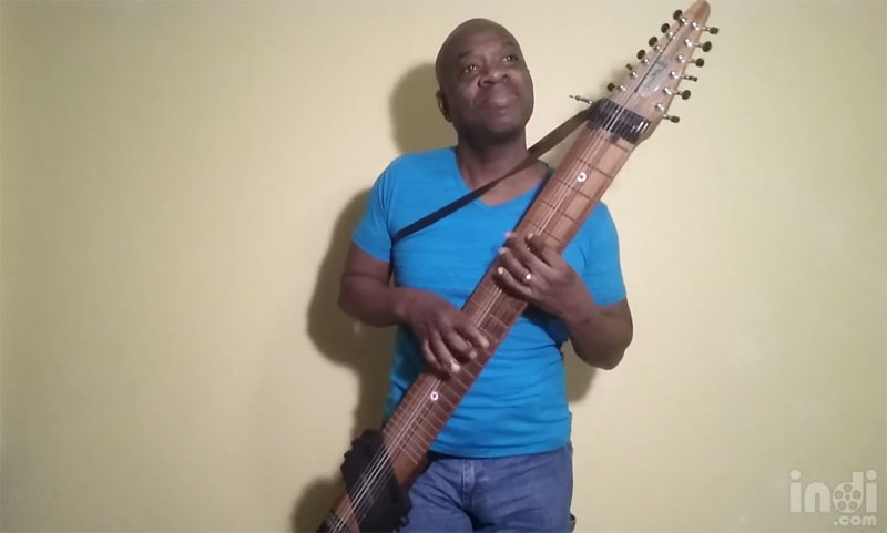A Chapman Stick is Like an Electric and Bass Guitar All in One and it's Awesome