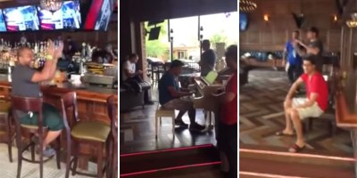 Guy Plays Dr Dre Piano Mashup at a Random Bar in Arizona