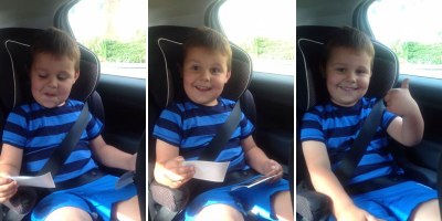 5 Year Old Reacts to Becoming a Big Brother