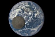 NASA Captures Dark Side of the Moon as it Crosses Earth