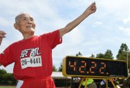 105 Year Old ‘Golden Bolt’ Sets World Record for 100m Sprint