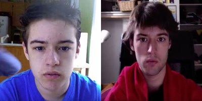 Guy Takes Selfie Every Day for 8 Years from Age 12 - 20