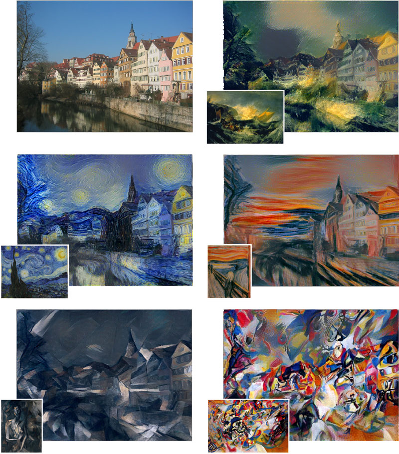 Algorithm Turns Your Photos Into the Style of a Famous Painting (1)