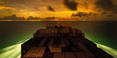Incredible Timelapse Shows Container Ship's Journey from Vietnam to China