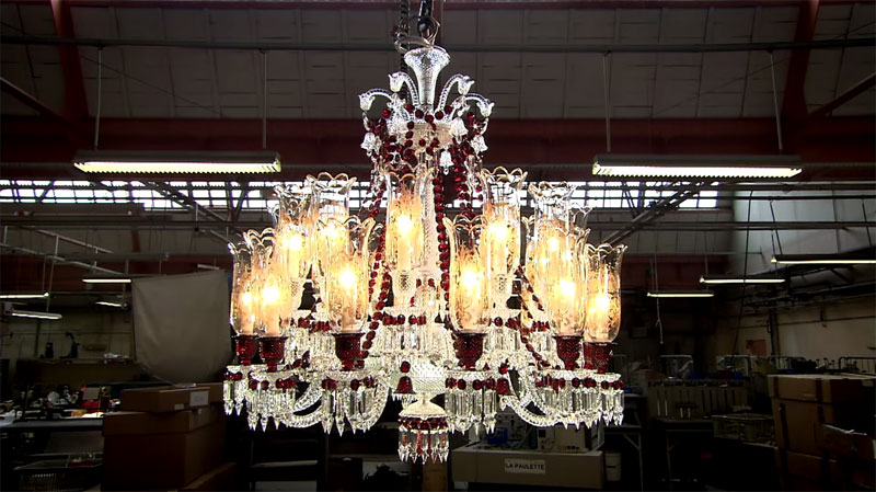 Watch How Crystal Blowers Make This Chandelier