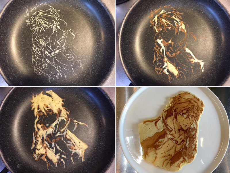There’s a Restaurant in Japan That Makes Amazing Pancake Art