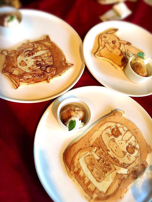 japanese restaurant la recetta pancake art (3)