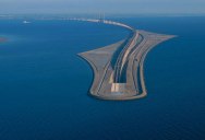 This Amazing Bridge Turns Into a Tunnel and Connects Denmark and Sweden