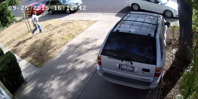 Package Thief Gets What He Deserves
