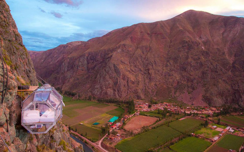In Peru You Can Sleep Like a Condor, in a Floating Nest 1200 ft High