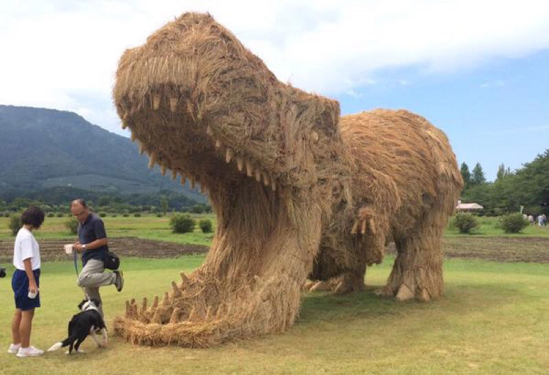 There's an Annual Straw Art Festival in Japan and it Looks Awesome
