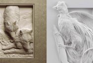 These Amazing Animal Sculptures Were Made from Carefully Cut Layers of Paper