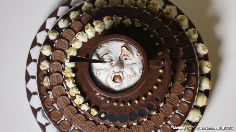 Alexandre Dubosc's Chocolate Cake Zoetrope is Awesome