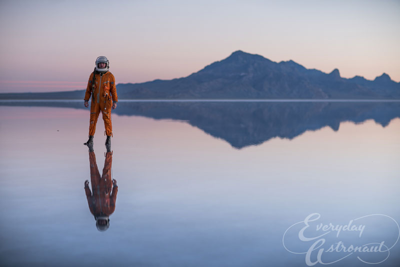 The Everyday Astronaut Visits A Flooded Bonneville Salt Flats