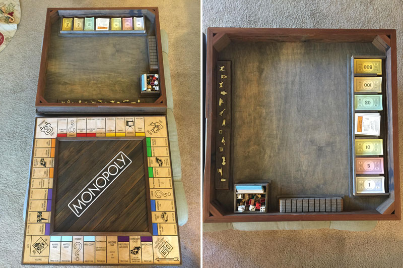 Guy Proposes With the Most Romantic Custom Monopoly Board Ever ...