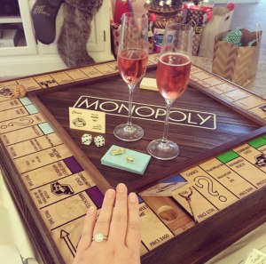 guy proposes with romantic custom monopoly board 23 Guy Proposes With Romantic Custom Monopoly Board (23)