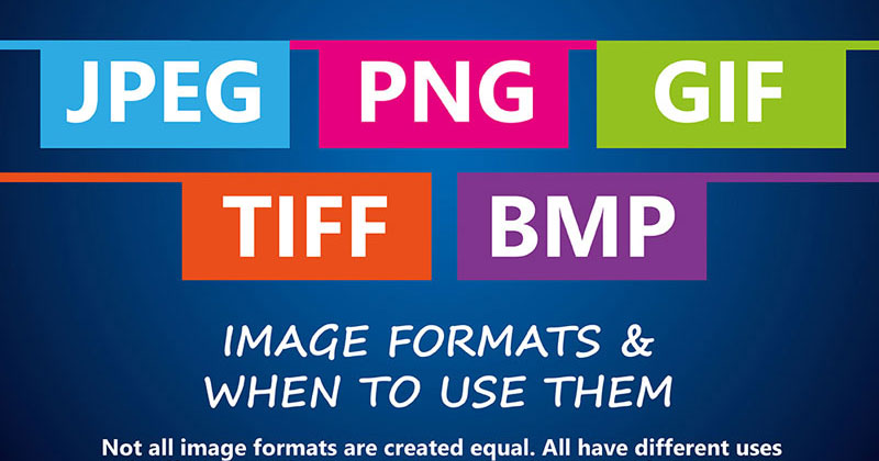 The Ultimate Image Format Cheat Sheet (Infographic)