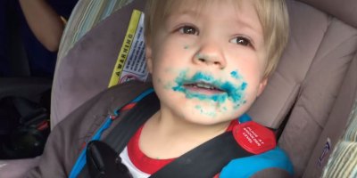 Watch This Kid Deny Eating a Cupcake Despite Overwhelming Evidence to the Contrary