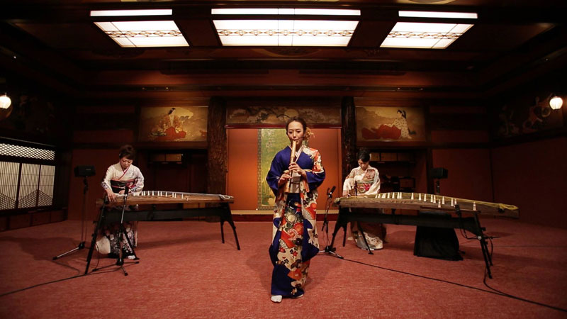 A Smooth Criminal Cover Using Traditional Japanese Instruments