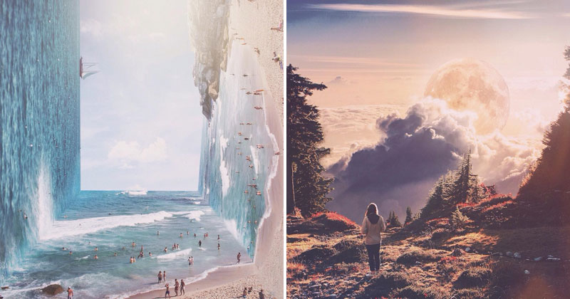 Artist Adds Surreal Twist to Photos on Instagram