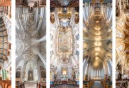 Amazing Vertical Panoramas of Church Ceilings Around the World