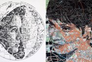Artist Transforms Contours, Roads and Borders Into Stunning Portraits