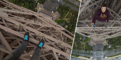 POV Eiffel Tower Climb
