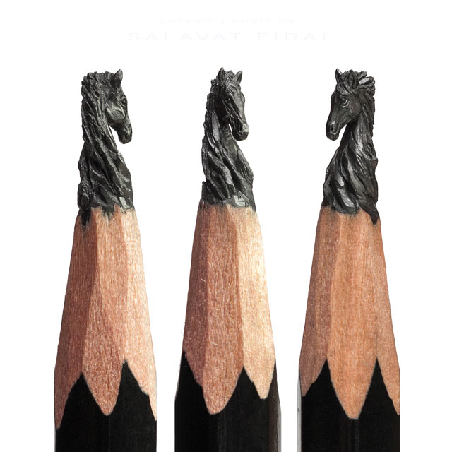 miniature sculptures carved on the tips of pencils by salavat fidai (17)